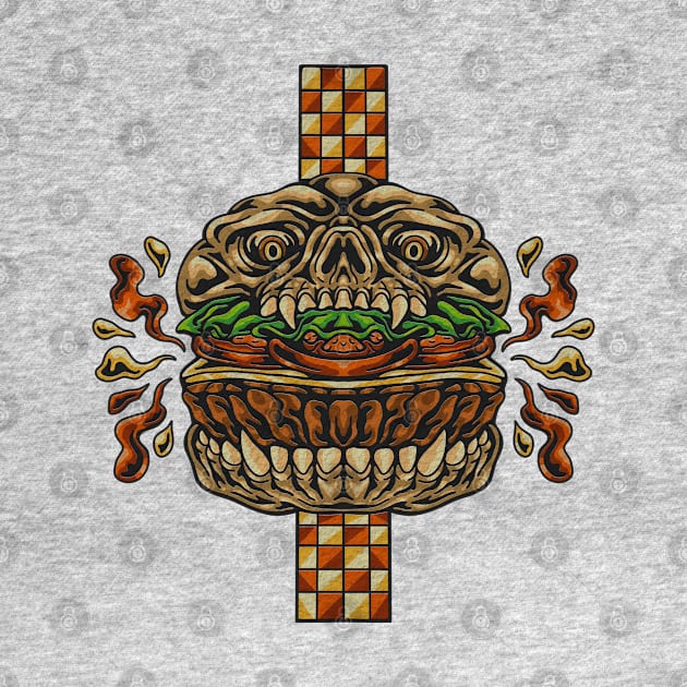 The Burger Skull by Stayhoom